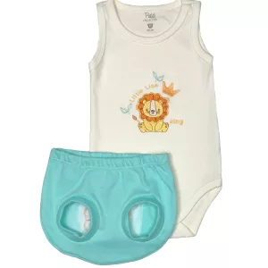 CONJUNTO BODY REGATA E COBRE FRALDA SUEDINE