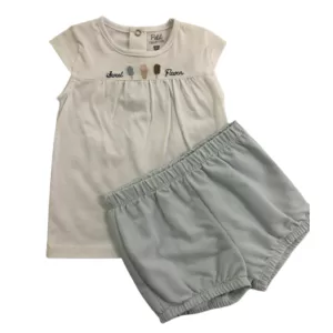 CONJUNTO BATA E SHORTS