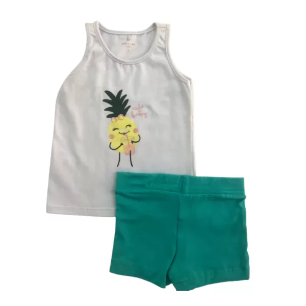 CONJUNTO REGATA E SHORTS