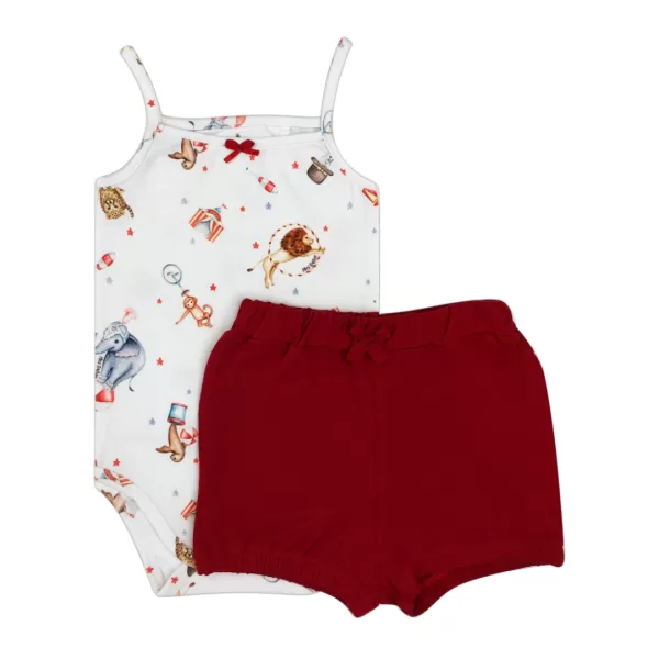 CONJUNTO BODY DE ALÇA E SHORTS